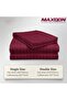3‑Piece Premium Microfiber Bed Sheet Set – Double Size Flat Sheet (230x255 cm) with 2 Pillowcases (50x75 cm) – Ultra‑Soft, Breathable, Wrinkle‑Resistant Fabric - 3