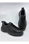 Black Men's Leather Shoes - 3