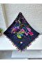 Needle Embroidered Handmade Scarf, Cheesecloth Writing, Dowry Gift - 3