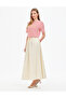White A-Line Woven Skirt 50325152-Vr013 - 3