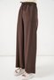 Women's High Waist Wide Leg Pants 1527 - A.Brown - 4