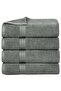 Bath Towel Set 70x140 cm (4 Pack) - 550 GSM 100% Cotton Quick Drying Highly Absorbent Thick Bathroom Towels