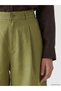 Vizyon New Season Pleated Linen Blend Women's Shorts - 3