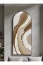 Arched Wall Panel with Embossed Texture