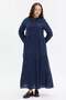 Hakim Collar Layered Women's Dress - 3
