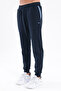 Modal Blend Soft Textured Men's Jogger Sweatpants with Contrast Piping Detail - 4