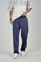 Baggy Fit Bottom Sweatpants with Elastic Waist and Pockets - 4