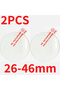 30mm 2pcs Tempered Glass 26-46mm Universal Protective Film Screen Protector Glass For Size 28 29 30
