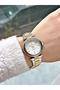 Special Design Steel Cord Silver-Gold Color Women Wrist Watch Es6969Mr - 3