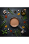 Black Mini Metal Fry Pan with Premium Copper Ceramic Non-Stick Coating | 14 cm - 3