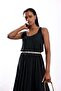 Black U-Neck Flowy Tank Top 17692 - 2