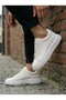 White Lightweight White Sole Lace-Up Style Men's Sports Shoes Tgz230160 - 6