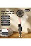 Pink Handheld Spray Fan with Mist – Dual-Purpose Portable Clip-On Fan and 4 Adjustable Wind Speed Mini Cooling Fan - 7