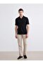 Polo Collar Pique Men's T-Shirt (S6) - 3