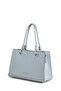 Textured Blue Bag with Buckle Detail 0066 - 2
