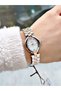 Special Design Steel Cord Silver-Copper Color Women Wrist Watch D1233Mr - 2