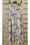 Italian Linen Dress with Jacket, Sleeveless Inside, Floral Pattern - 4