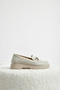 Women's Beige Comfortable Fit Orthopedic Sole Stone Casual Shoes - 4