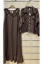 Italian Linen Dress with Jacket and Sequin Detail - 2