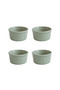 Porselen Moderna 4-Piece Soufflé Bowl Green - 5