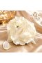 Luxury Large Volume Cream White Peony Rose Flower Pearl Hairpin - 3