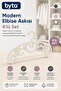 Modern Decorative Clothes Hangers Set of 4 |   Durable and Stylishly Designed Plastic Clothes Hanger