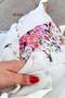Degaje Floral Chiffon Dress 6Y319 - 5