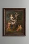 Floral Allegorical Figure - Vintage Patterned Painting - Thick Model
