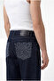 Men's Relaxed Baggy Jean Trousers Midnight Blue - 3