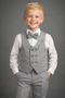 Boy's Vest and Bow Tie Tuxedo Suit - 2
