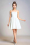Girl's Flared Evening Dress Crepe Dress Stone Embellished Thin Straps Gathered Stretchy Special Occasion Dress 11-13-15 Years Old - 2