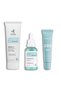 3-Step Intense Moisture and Radiance Set, Moisturizing Cream + Hyaluronic Acid Serum + Hydrating Lip Balm