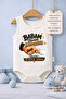 Baby Bodysuit with the Text "My Dad Is My Hero" Printed 100% Cotton Undershirt Sleeveless Bodysuit (Newborn & Infant)