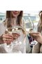 Large White Wine Glasses | Set of 6 | 13.2 oz | Avant-Garde Collection | Crystal Glass | Perfect for Home, Restaurants and Parties | Dishwasher Safe - 6