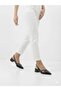 Large Size Open-Backed Shoes with Buckle Cross Straps and Low Heels - 3