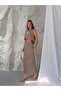 Premium Woven Fabric Crop Blouse and Midi Skirt Two-Piece Set - 5