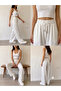 Elastic Waist Pocketless Oversize Ayrobin Trousers - 2