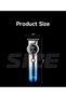 KM-1852 1200mAh Battery Barber Shop Cordless Rechargeable Hair Trimmer Led Metal Turbo Mode Profession Hair Clipper Tool - 5