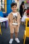 Boy's 3-Piece Linen Suit with Shirt 3-9 Years Old I Boy's 3-Piece Suit with Shorts I Linen Textured I Summer Children's Suit
