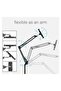Adjustable Floor Tablet Stand: Versatile Holder with 360-Degree Rotation - 3