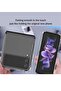 Clear Case for Galaxy Z Flip 4, Samsung Z Flip 4 Phone Case, Ultra Slim Thin Crystal Transparent - 2