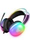RGB Gaming Headset with Surround Sound – Wired Over-Ear Headphones for PC, Laptop, PS4, PS5, and Xbox