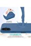 iPhone 16 Plus Slim Fit Matte Blue TPU Case – Soft, Flexible Silicone Back Cover - 3
