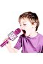 2-Pack Wireless Bluetooth Karaoke Microphones - Portable Handheld Mic with Speaker for All Ages (Purple) - 6