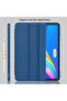 Navy Blue Smart Case for iPad Pro 11-Inch (2022/2021) - Trifold Stand with Pencil Holder - 3