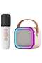 K12 Bluetooth Speaker with Wireless Karaoke Microphone – Portable Audio Column for Kids & Adults - 2