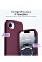 iPhone 16e Case Cover 6.1-Inch – Premium Silicone Protective Phone Case with Soft Microfiber Lining - 3