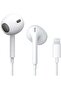 Lightning Headphone Wired for iPhone 14 [Apple MFi Certified] Built-in Mic & Volume Control