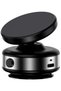 Magnetic Suction Phone Holder for Car, Mirror, Gym - 360°Rotation Magnetic Car Cell Phone Holder - Compatible with Metal and Glass Surface (Silver)