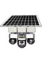 V380 Pro 4G Solar Security Camera with Triple PTZ Lens, 360° Rotation, Night Vision, 4K Ultra HD, IP66 Waterproof, Mobile App Control